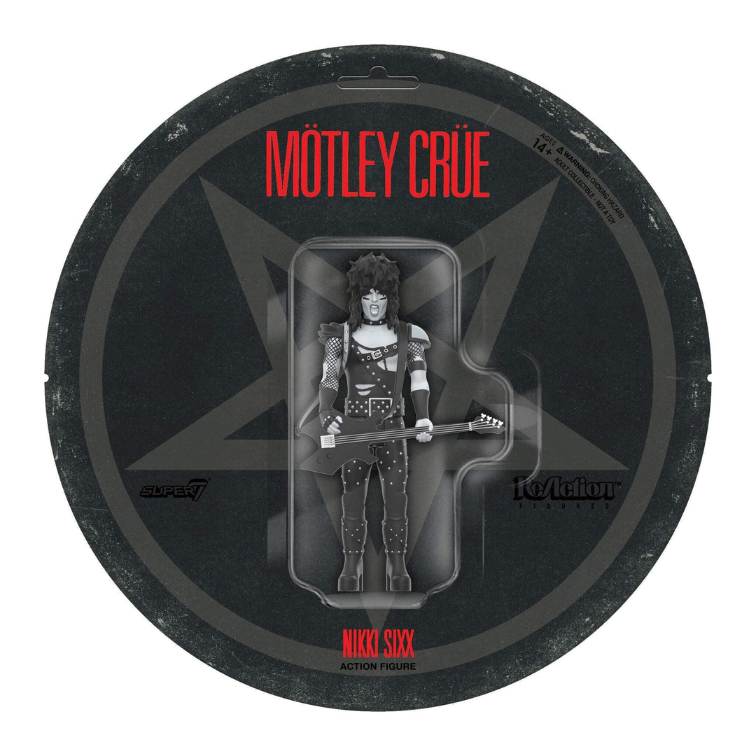 Super7 x Mötley Crüe - Mick Mars, Nikki Sixx, Tommy Lee & Vince Neil (Shout At T