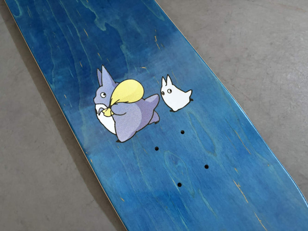 JK Industries Totoro Special Edition Hand Screened 8.25" Skateboard Deck