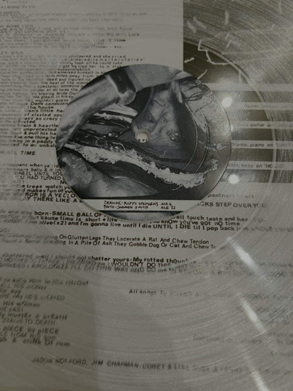 Scratch Acid ‎– Just Keep Eating [Remastered] (Clear Vinyl) LP Record