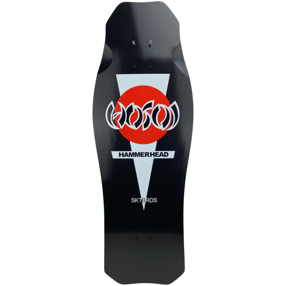 Hosoi O.G. Hammerhead Double Take Red / Black 10.5" Skateboard Deck