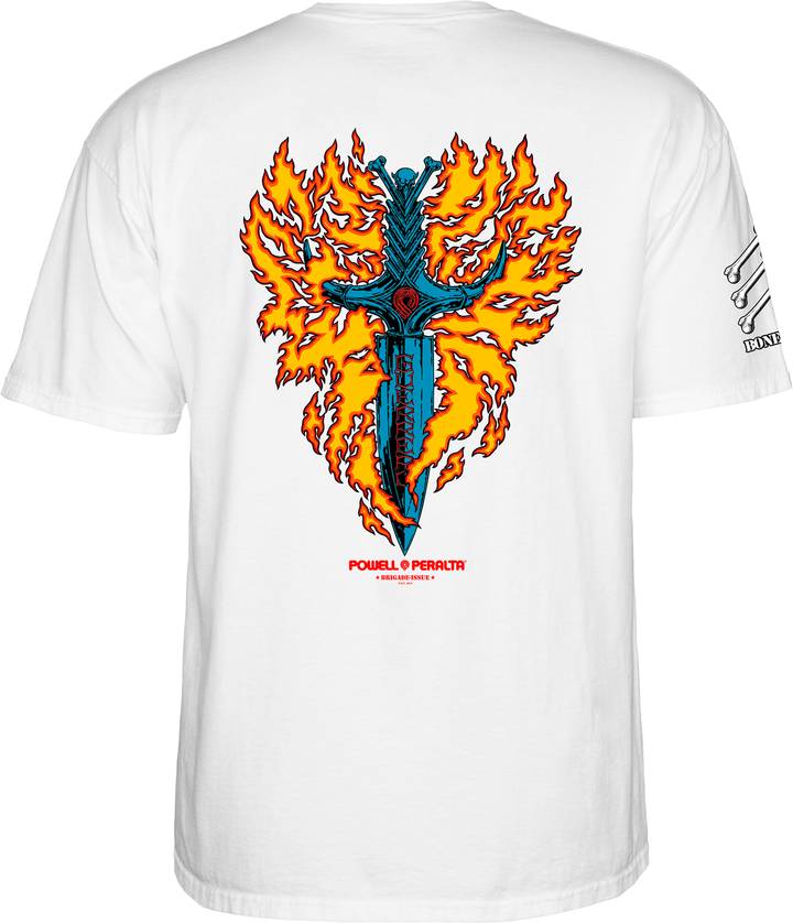 Powell Peralta Tommy Guerrero Flame Sword Bones Brigade T-Shirt