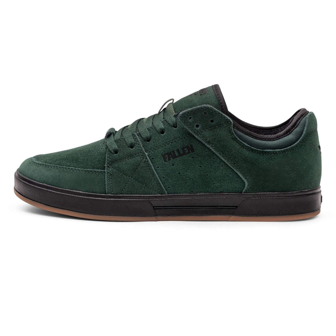 Fallen Trooper Forest Green/Black Skateboard Shoes