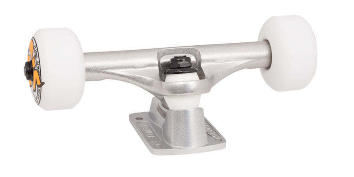 Bullet Raw Trucks + Bearings + OJ Concentrate 53mm 101a White Wheels (Set of 2)