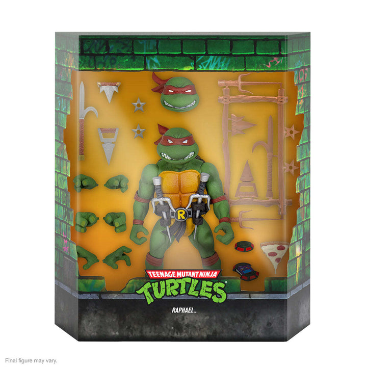 Super7 x Teenage Mutant Ninja Turtles Ultimates Raphael V2 Action Figure TMNT