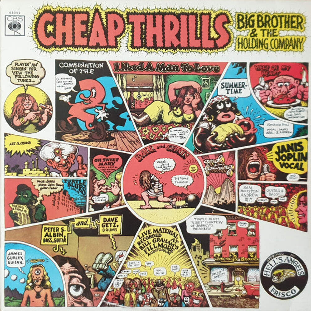 Big Brother & The Holding Company – Cheap Thrills [180G] Vinyl LP Record Janis J
