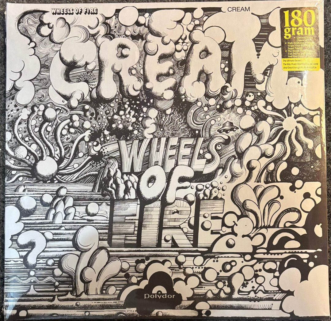 Cream - Wheels Of Fire 2x Vinyl LP Record + MP3 Code