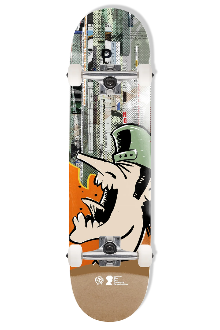 PUSH Andy Jenkins Guest BRF 8.25" COMPLETE SKATEBOARD