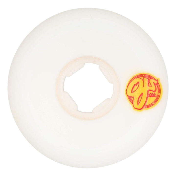 OJ 54mm John Worthington Elite White Hardline 99a Skateboard Wheels