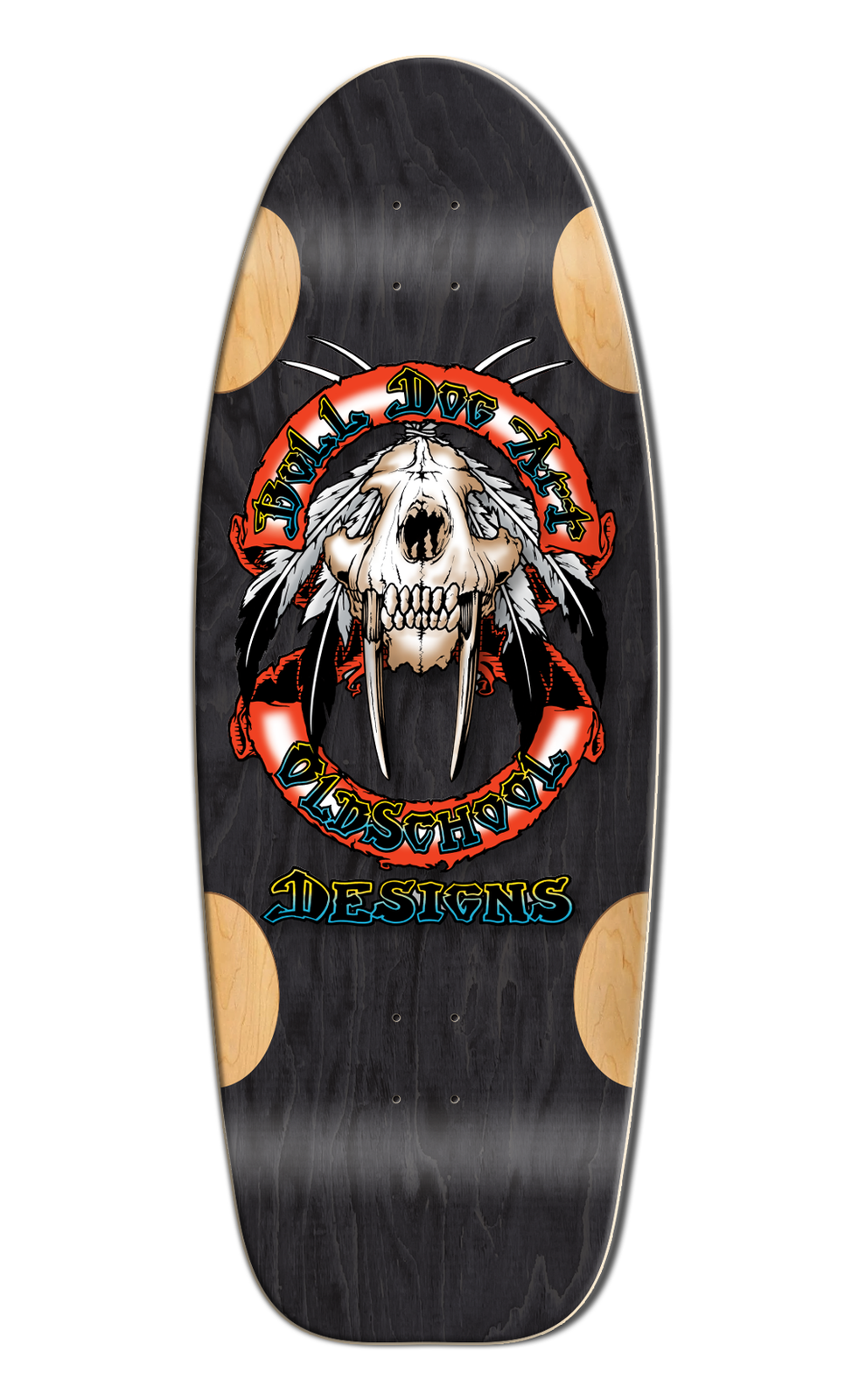 BullDog Designs "Sabertooth" 11.875" Skateboard Deck