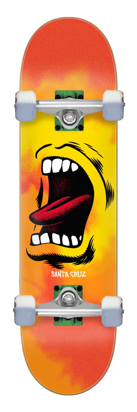 Santa Cruz Big Mouth Flame Full 8" Complete Skateboard