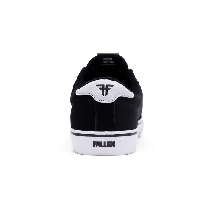 Fallen Bomber Black/White Vulc Skateboard Shoes