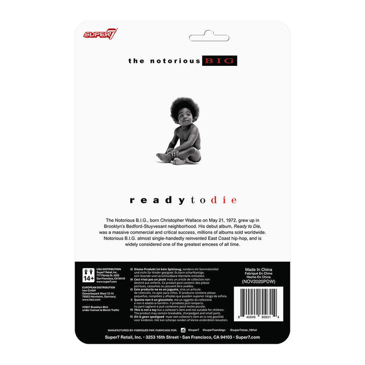 Super7 x NOTORIOUS B.I.G. - The Original - ReAction Figure