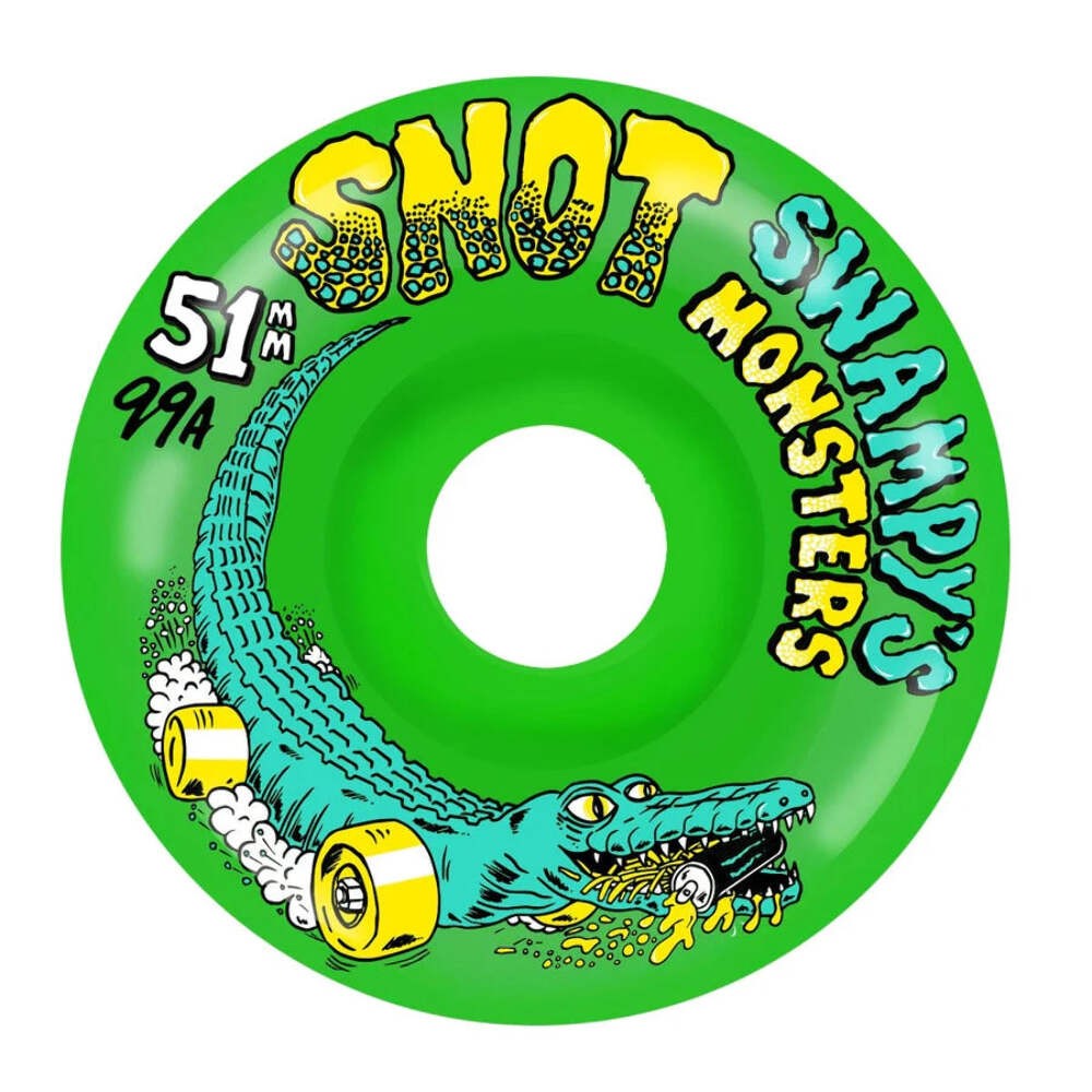 SNOT Swamp Monster 51MM 99a SKATEBOARD WHEELS