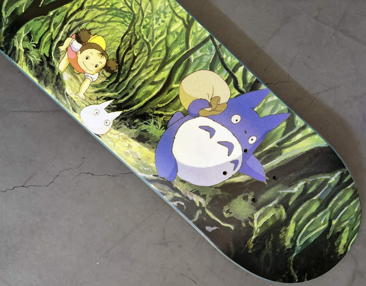 JK Industries Totoro Special Edition Hand Screened 8.25" Skateboard Deck