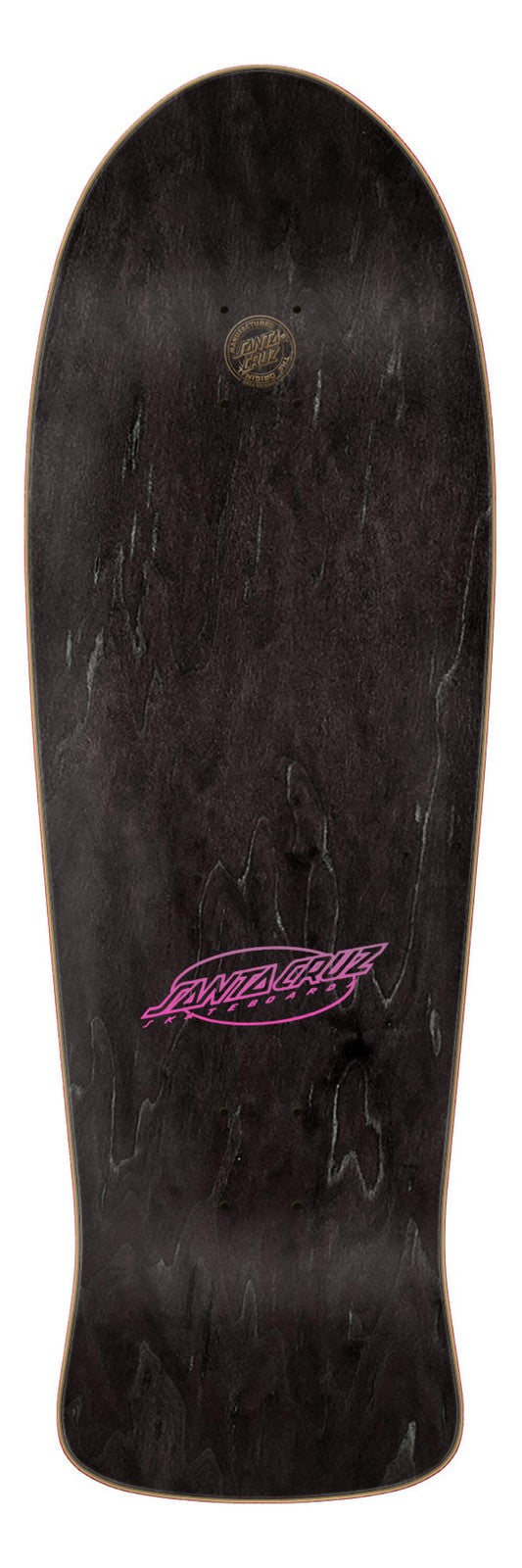 SANTA CRUZ SLASHER Silver Kaleidoscope 10.1" SKATEBOARD DECK