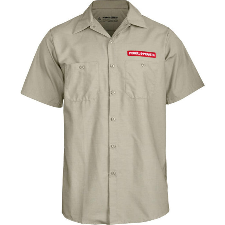 Powell Peralta Supreme Khaki Work Shirt