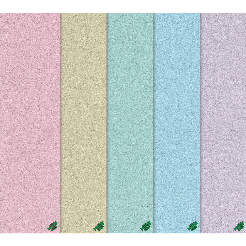 Mob Pastel Color Skateboard Grip Tape (Red, Yellow, Green, Blue, or Purple)