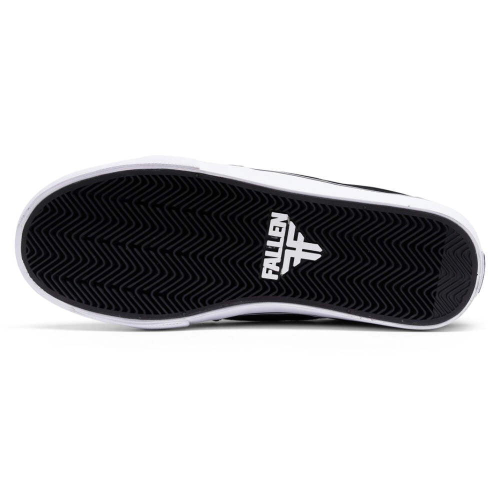 Fallen Bomber Black/White Vulc Skateboard Shoes