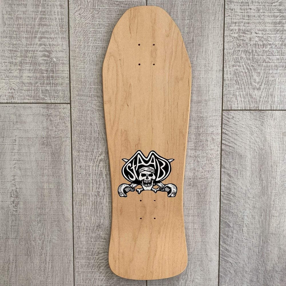 KEVIN STAAB Limited Edition Signed Pink Staab Pirate Skateboard Deck