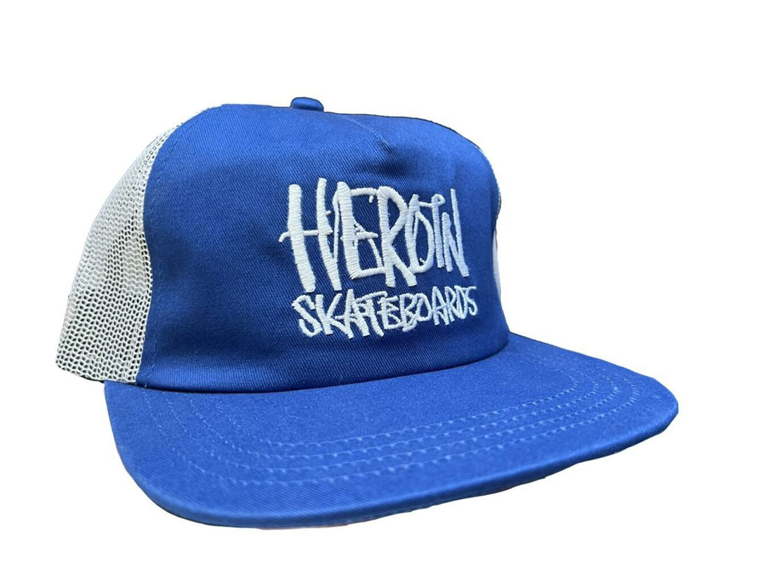 Heroin "Marker" Royal Blue Trucker Hat