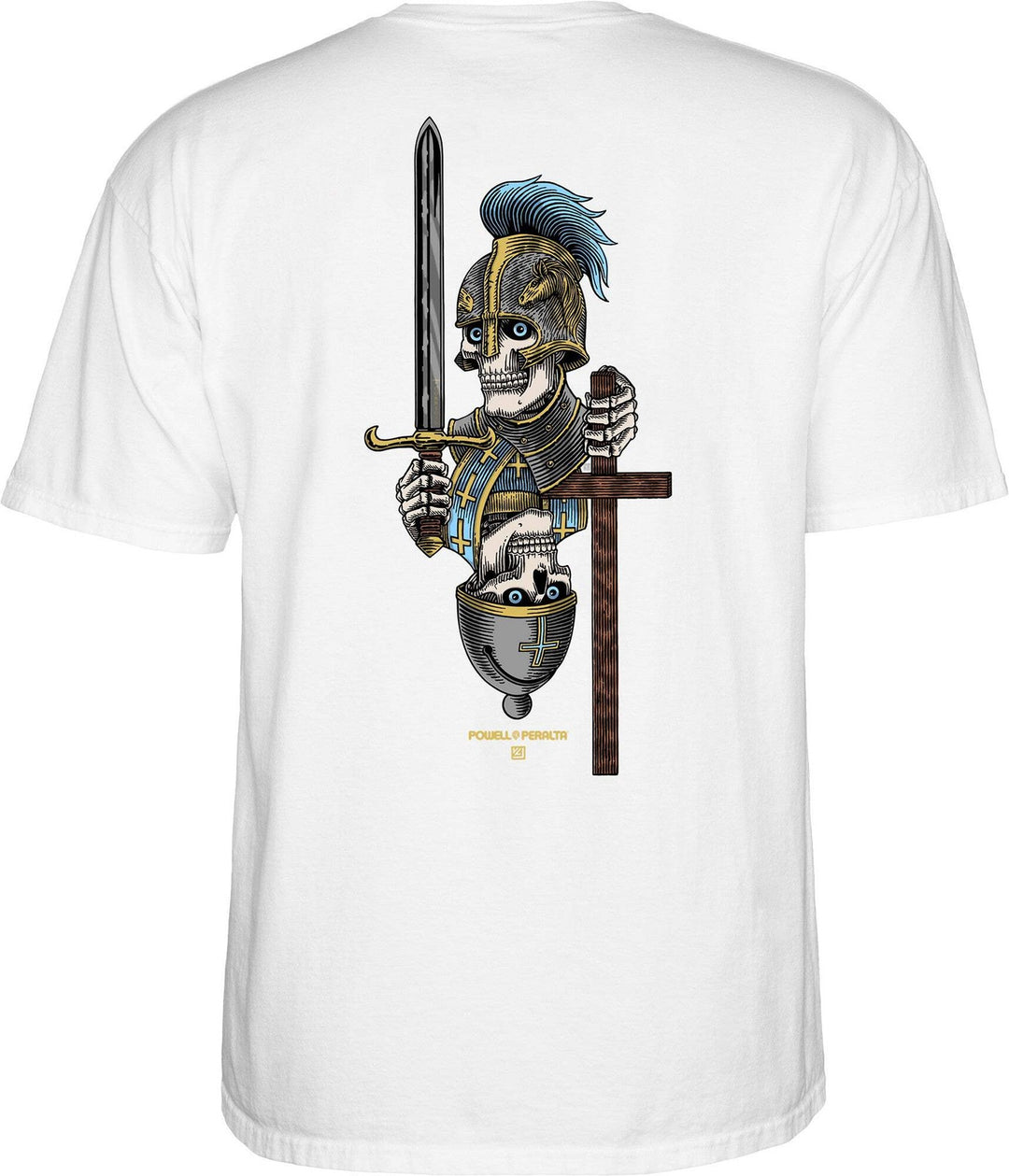 Powell Peralta Dan Corrigan Chess Skulls T-SHIRT