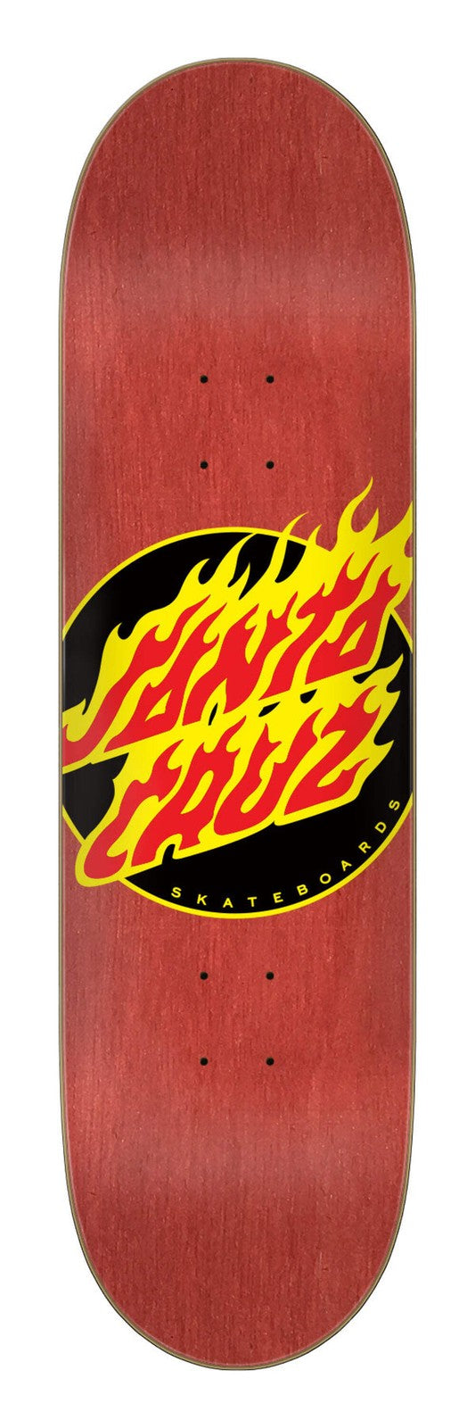 Santa Cruz Flame Dot 7.25" Skateboard Deck