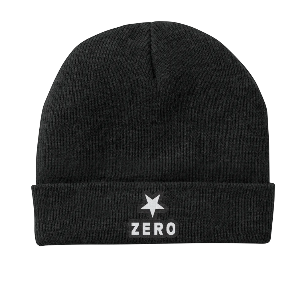 Zero Skateboards Army Star Black Beanie
