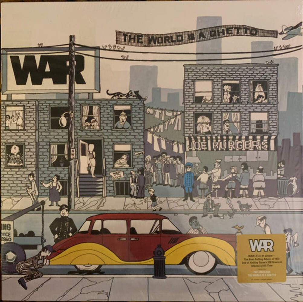 WAR - The World Is A Ghetto Vinyl LP Record