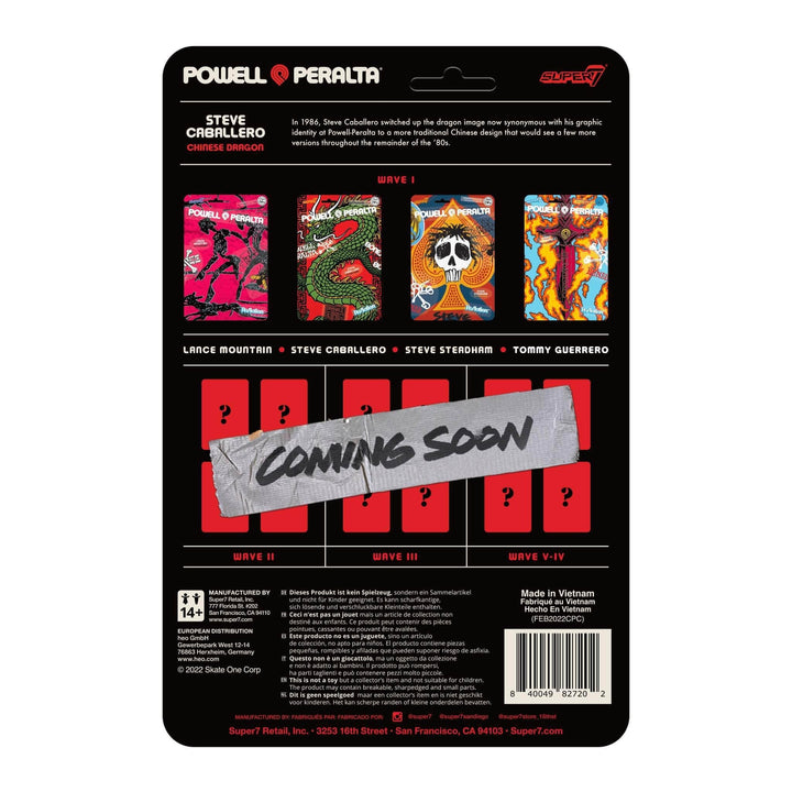 Super7 x Powell Peralta Steve Caballero Action Figure