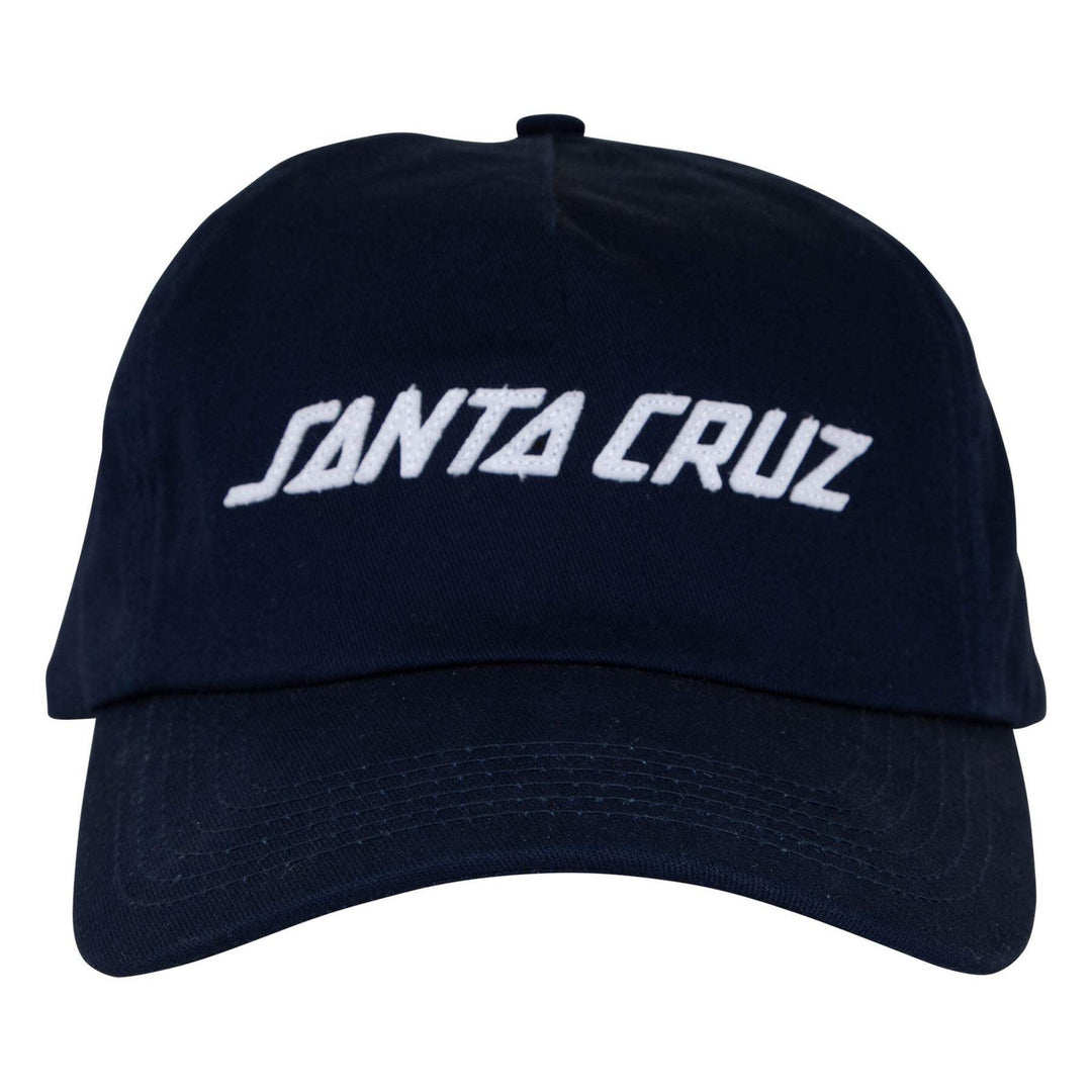 Santa Cruz Strip Felt Snapback Unstructured Hat