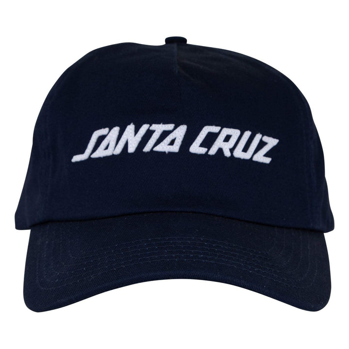Santa Cruz Strip Felt Snapback Unstructured Hat