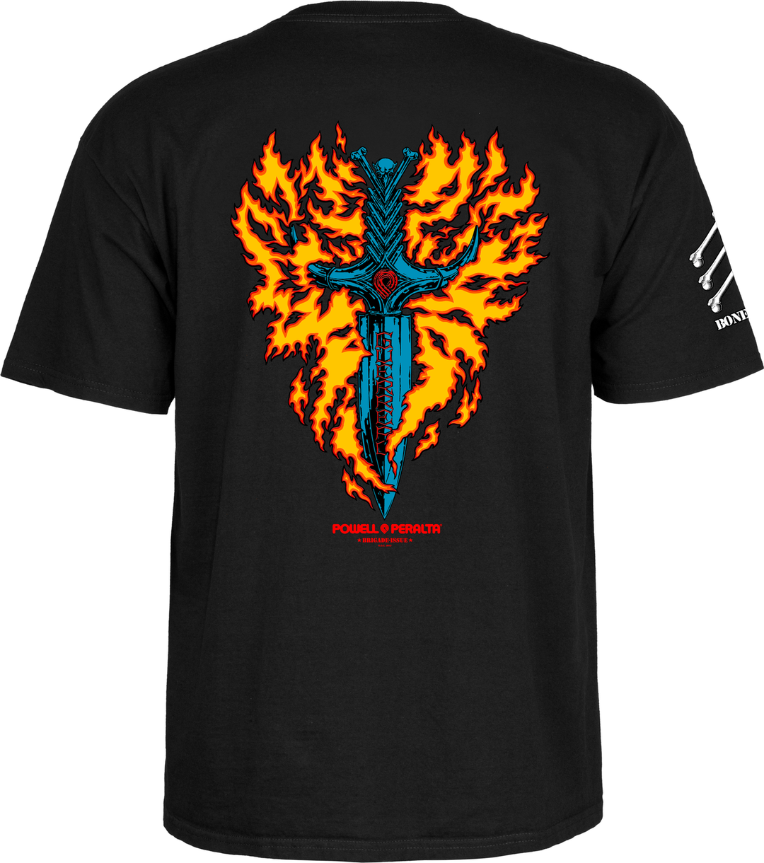 Powell Peralta Tommy Guerrero Flame Sword Bones Brigade T-Shirt