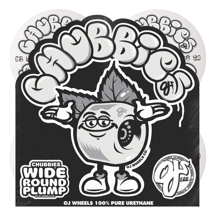 OJ Chubbies Throw Ups 58mm 99a Skateboard Wheels