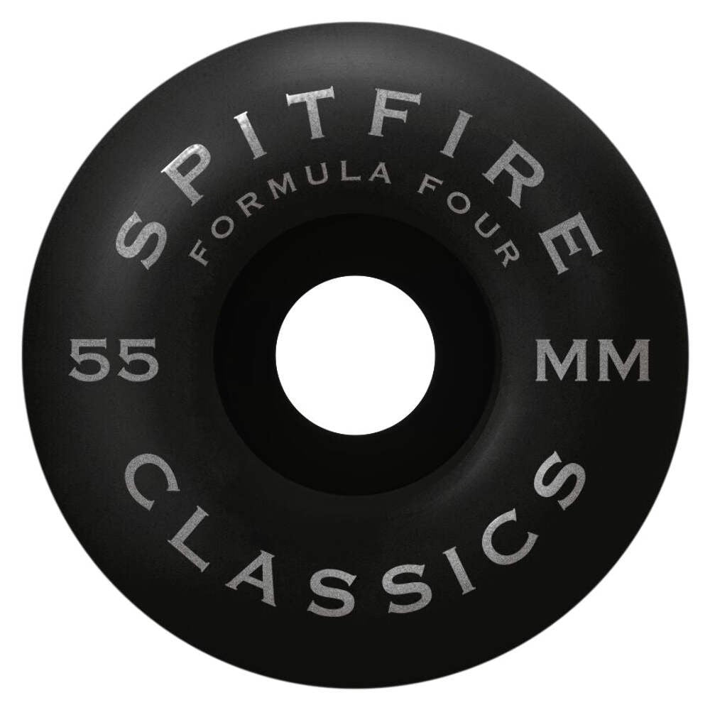 Spitfire F4 Floral Classic (Black) 55mm 99A Skateboard Wheels