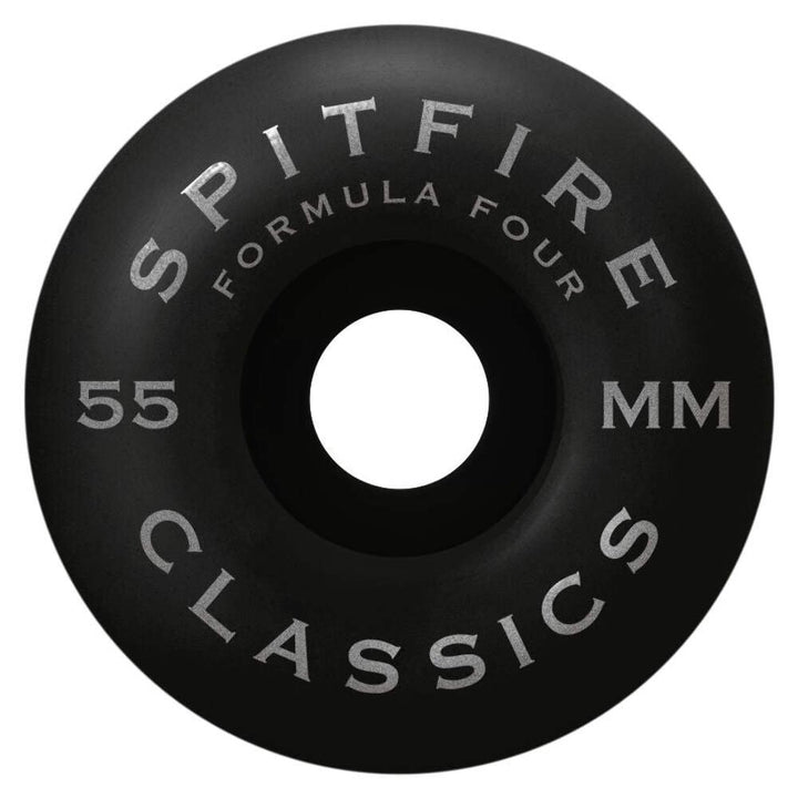 Spitfire F4 Floral Classic (Black) 55mm 99A Skateboard Wheels