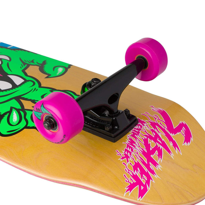 Santa Cruz Meek OG Slasher Hand Shaped Cruzer Complete Skateboard 9.7in x 31.7in
