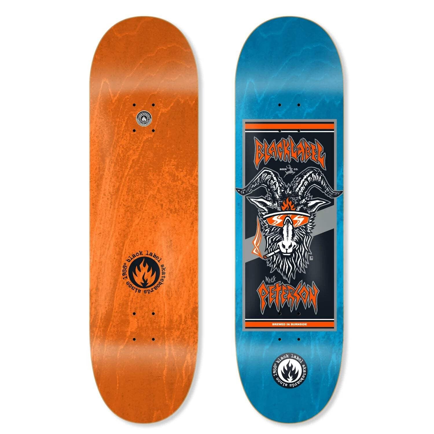 スケートボード Black label Nick Peterson Tagboart shape Black Label Nick Peterson 