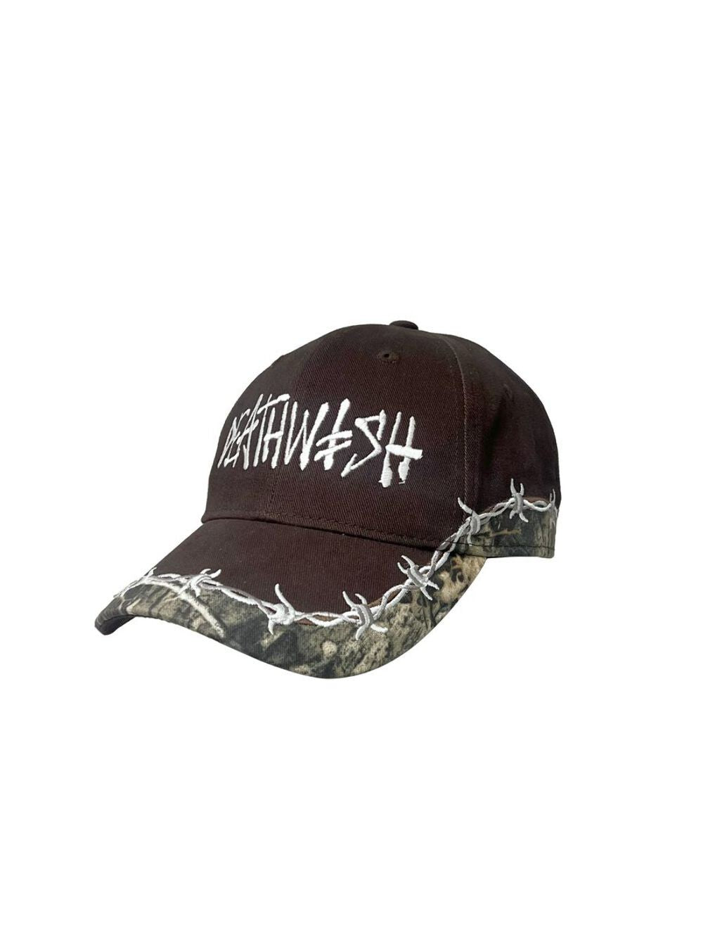 Deathwish "Barbed Wire" 6 Panel Dad Hat