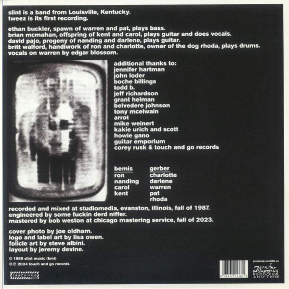 Slint - Tweez [Remastered 180G] (Red Color Vinyl) LP Record