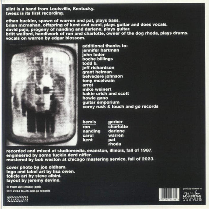 Slint - Tweez [Remastered 180G] (Red Color Vinyl) LP Record