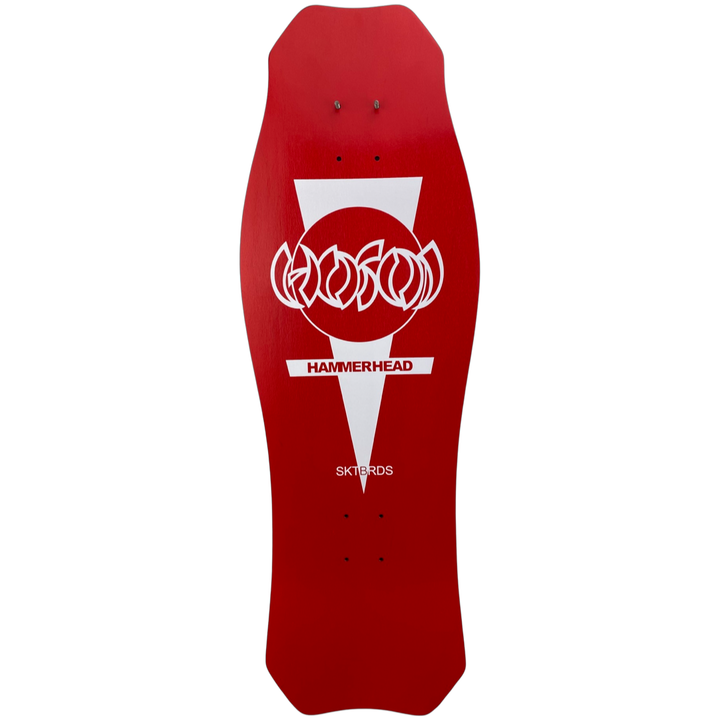 Hosoi O.G. Hammerhead Double Take Red / Black 10.5" Skateboard Deck