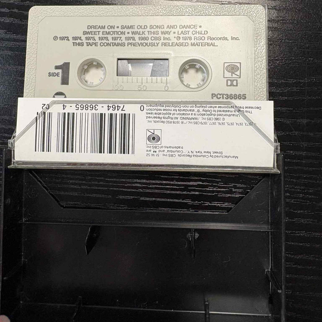 Aerosmith - Aerosmith's Greatest Hits Cassette *USED 1980 RELEASE*