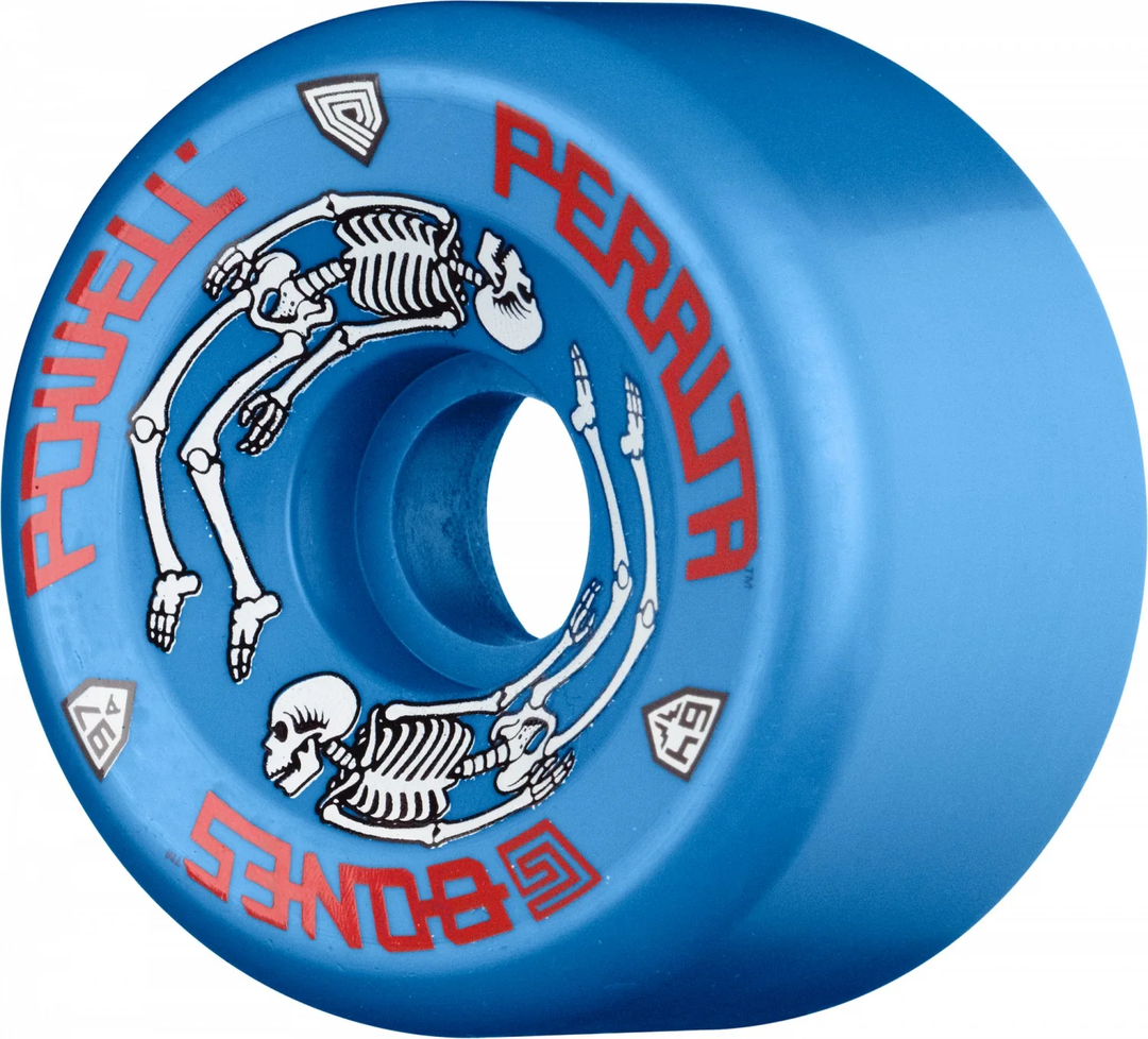 Powell Peralta G-Bones 64mm 97A Blue Skateboard Wheels