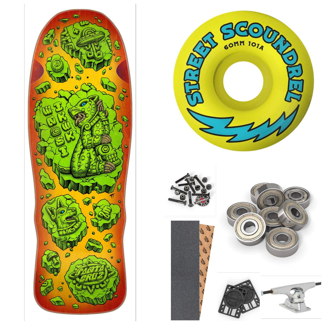 SANTA CRUZ WINKOWSKI "JAGUAR" 10.35" COMPLETE SKATEBOARD