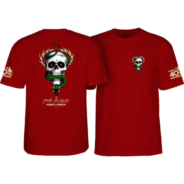 Powell Peralta Mike McGill "40th Anniversary of McTwist" T-Shirt