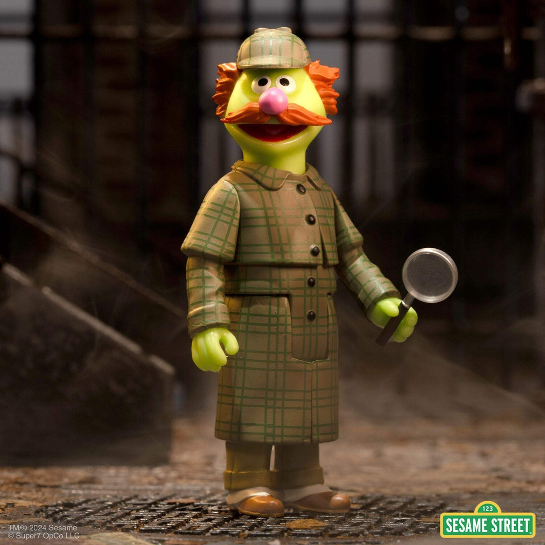Super7 x SESAME STREET - SUPER GROVER, SHERLOCK HEMLOCK, MR. HOOPER, BIG BIRD Re