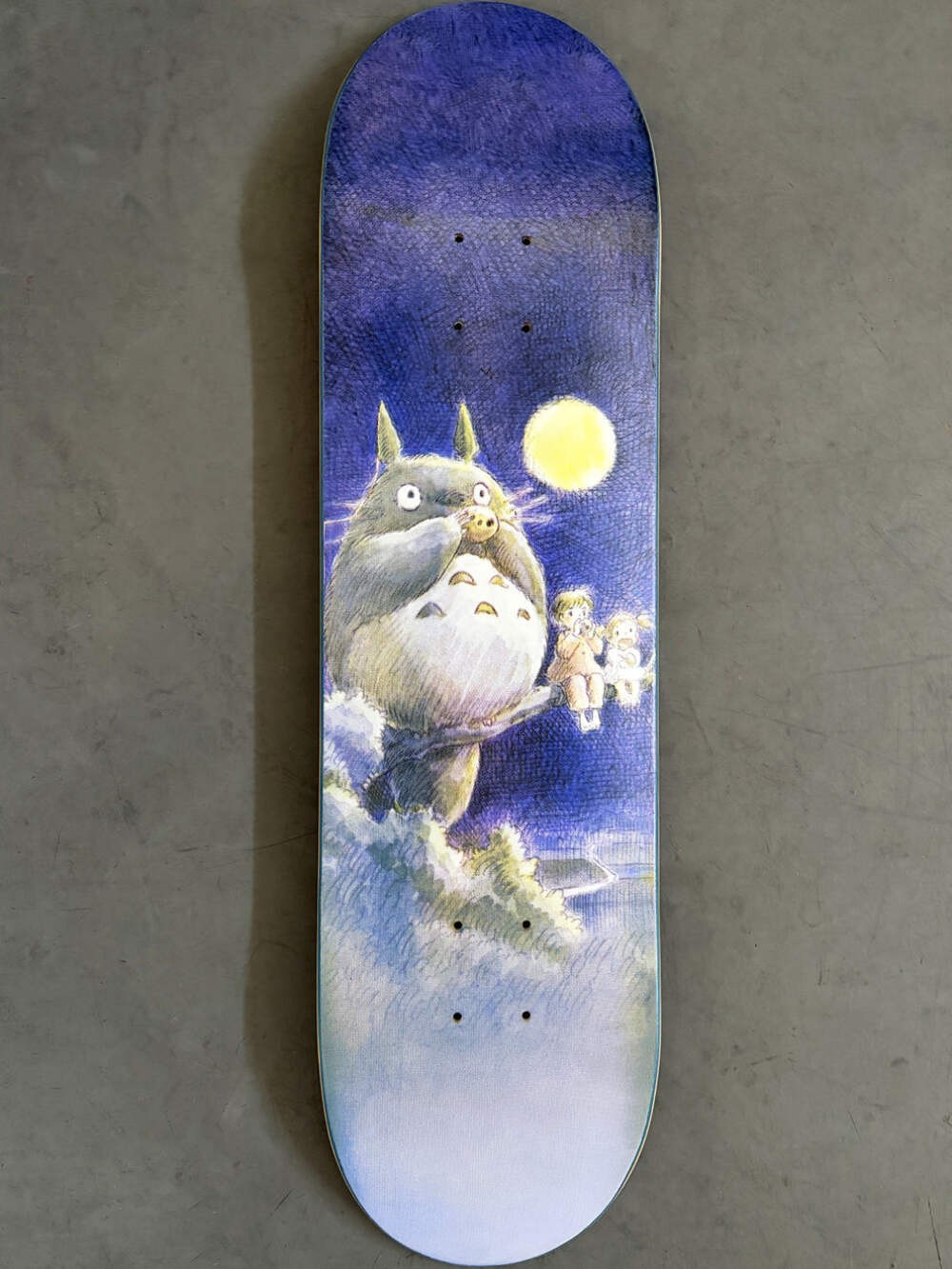JK Industries Totoro Hand Screened 8.5" Skateboard Deck