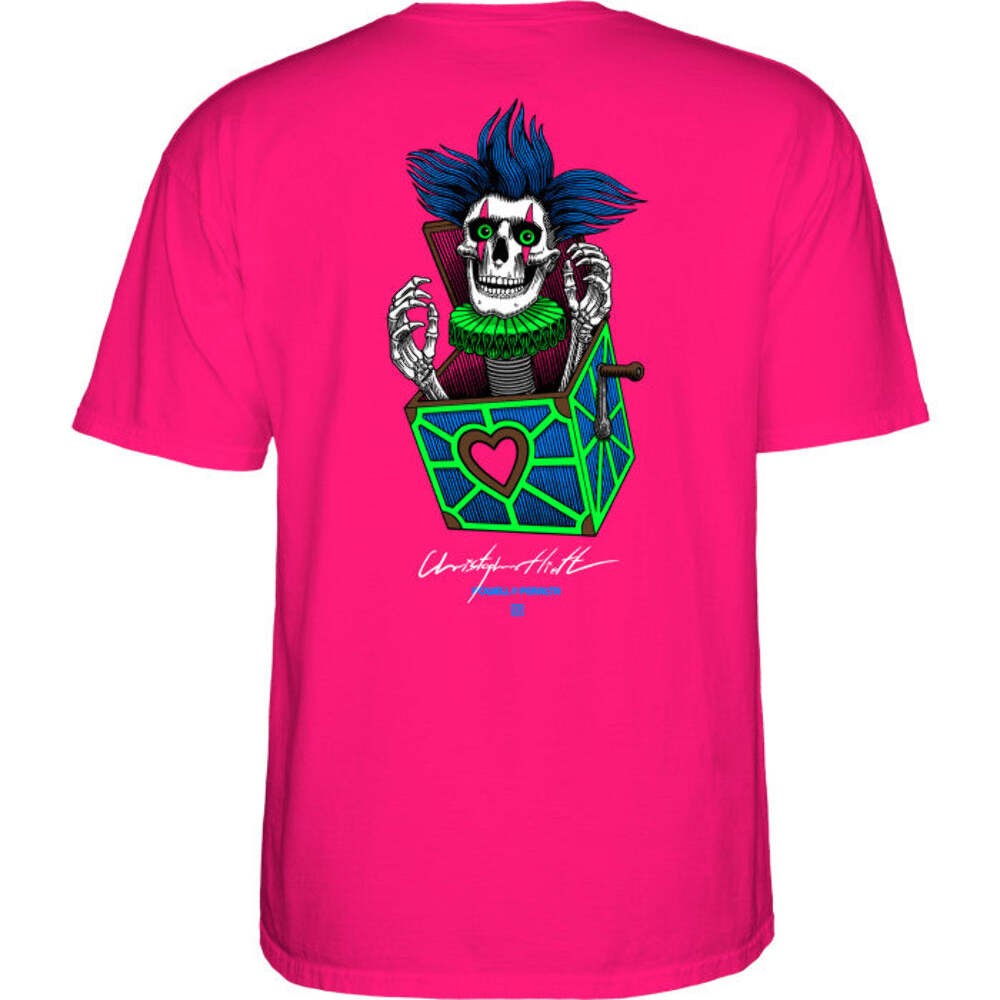 Powell Peralta Chris Hiett Skull T-SHIRT