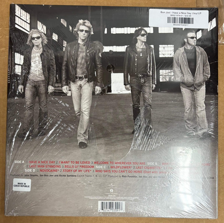 Bon Jovi - Have a Nice Day Vinyl LP