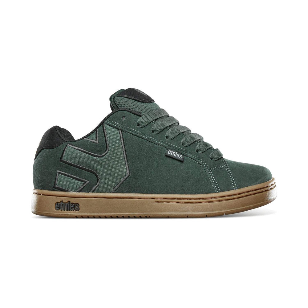 Etnies Fader Green/Gum Skate Shoes
